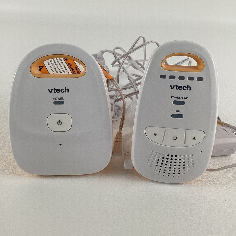 VTech Audio Baby Monitor DM111 Digital Transmission Belt Clip Volume Control 1